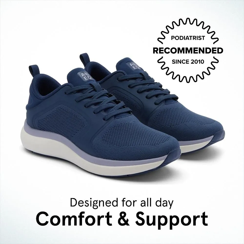 ABEO MXV Cruise Walking Shoes Women | Orthopedic Shoes for Women | Built-in Plantar Fasciitis Insoles | Plantar Fasciitis Relief