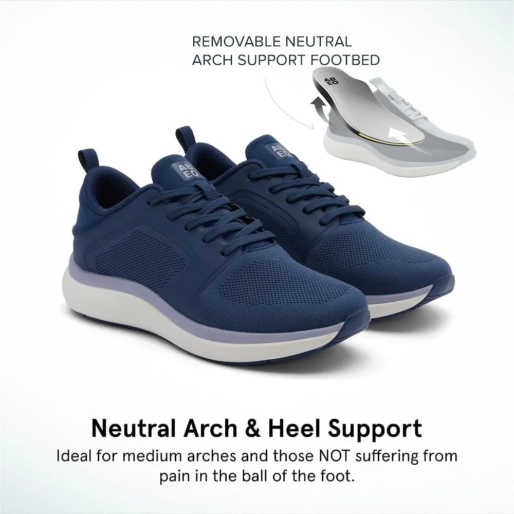 ABEO MXV Cruise Walking Shoes Women | Orthopedic Shoes for Women | Built-in Plantar Fasciitis Insoles | Plantar Fasciitis Relief