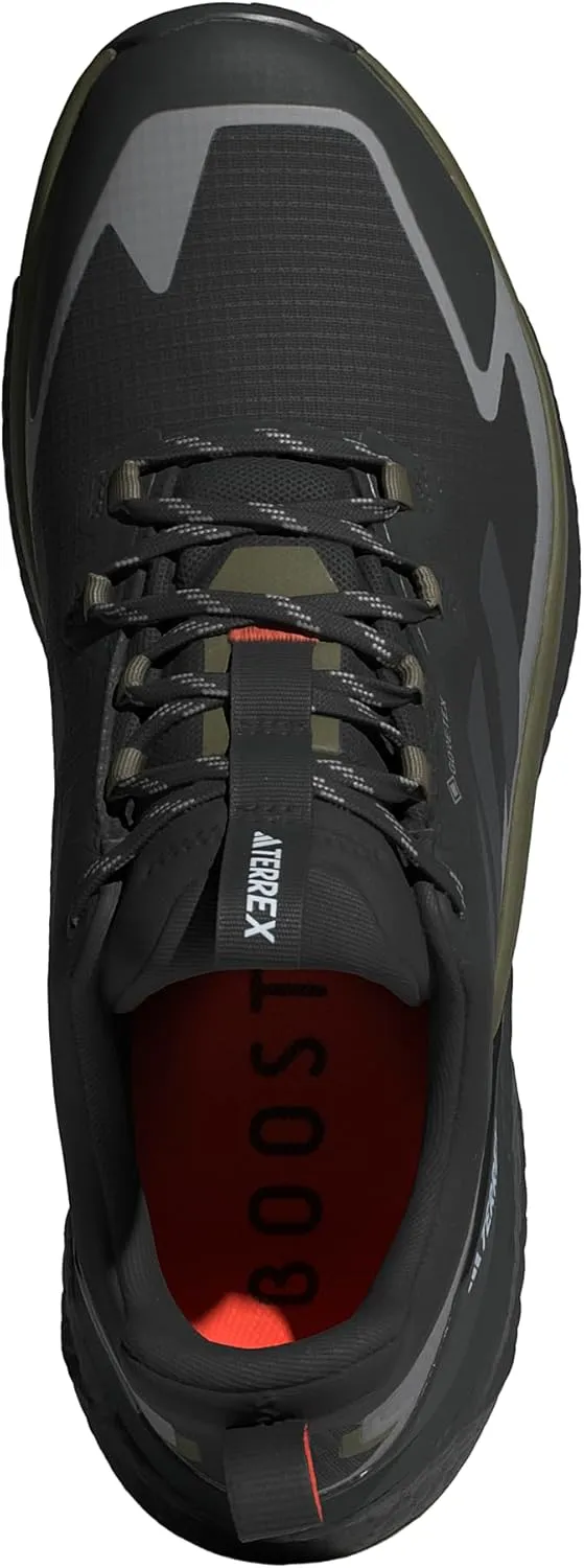 adidas Mens Terrex Free Hiker 2 Low Hiking Hiking Sneakers Shoes - Green
