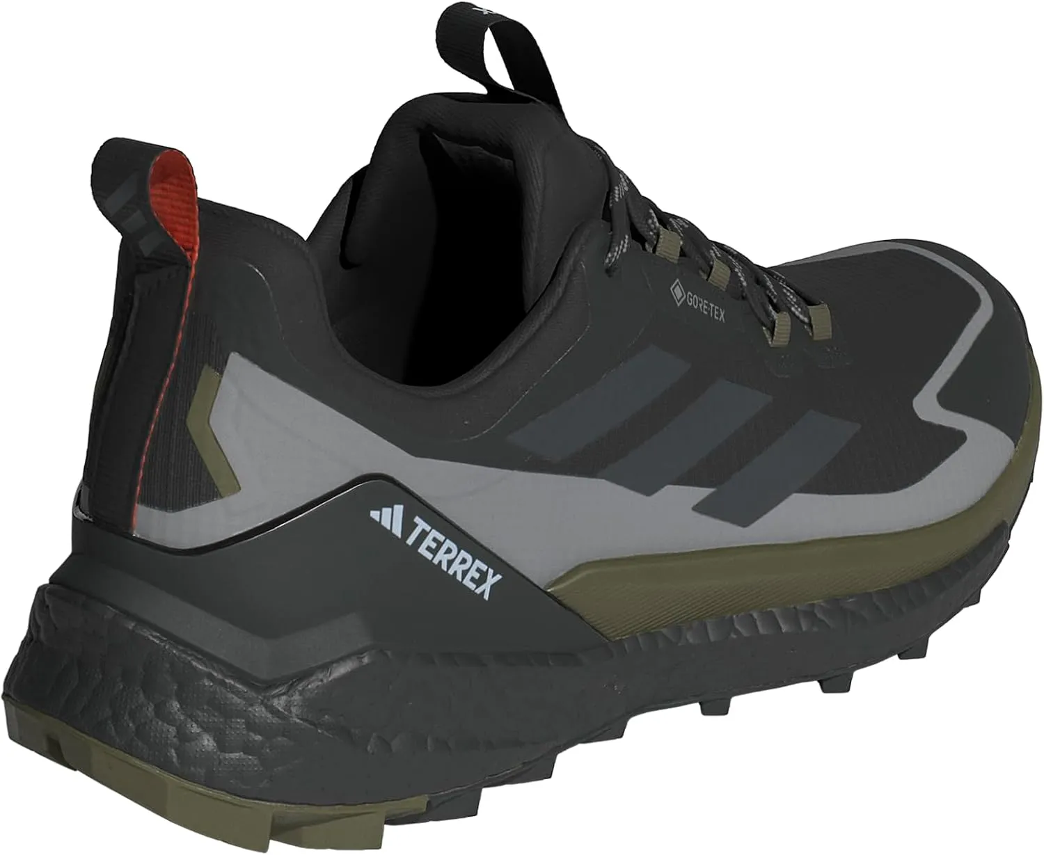adidas Mens Terrex Free Hiker 2 Low Hiking Hiking Sneakers Shoes - Green