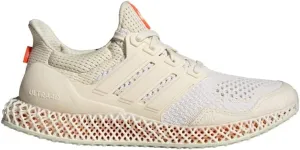 adidas Mens Ultra 4D Lace Up Sneakers Shoes Casual - White - Size 7.5 M