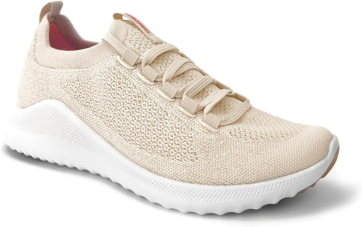 Aetrex Women's Carly Orthopedic Arch Support Knit Sneakers for Women- Plantar Fasciitis Relief Women Sneakers W/ Lace Up