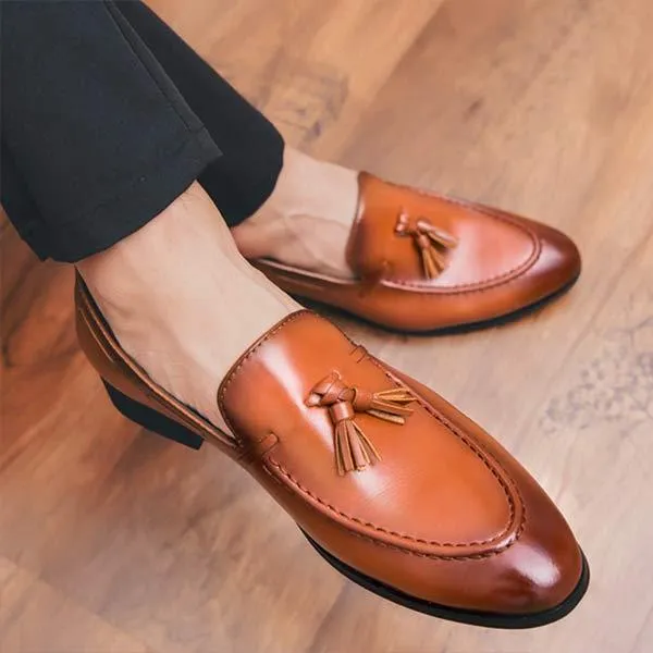 Allan - Men's Vintage-Inspired Timeless Loafers