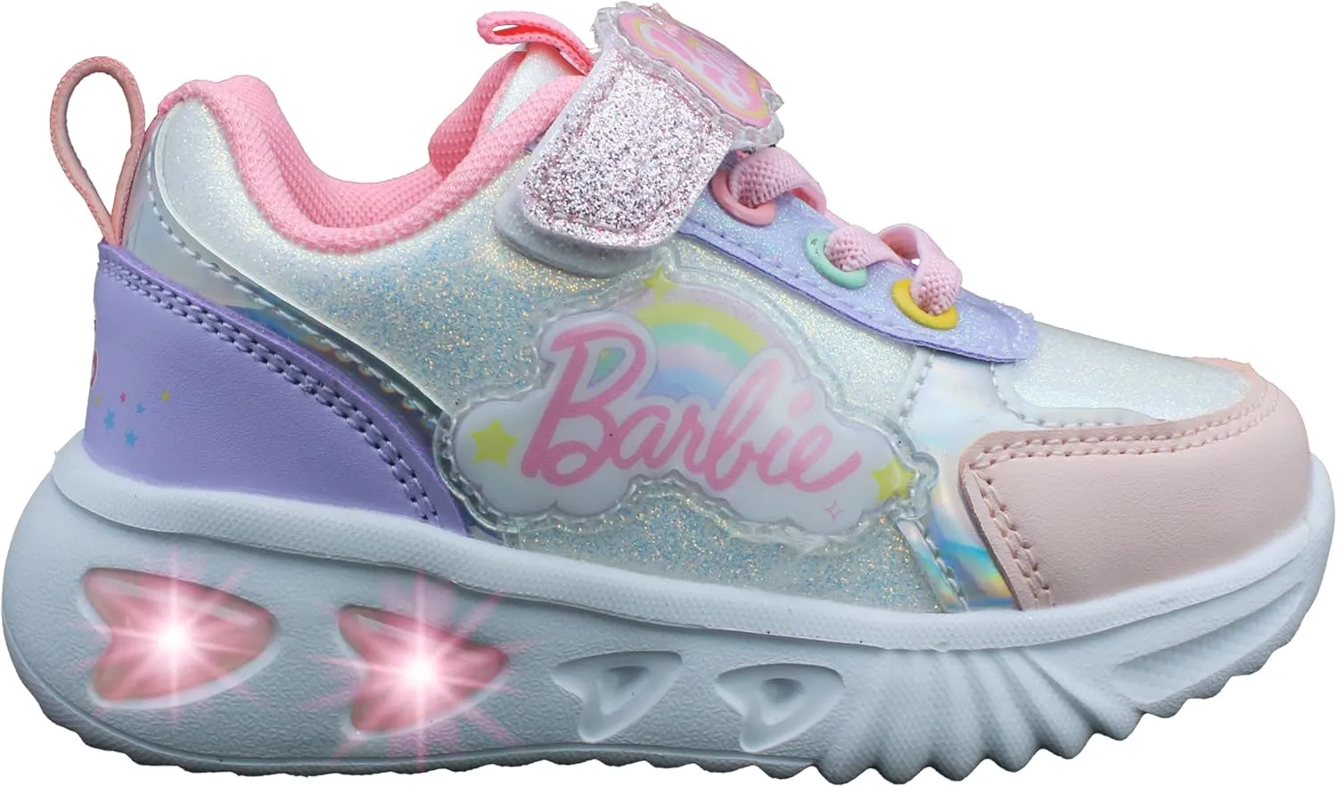 Barbie Toddler Girls' Light-Up Sneakers