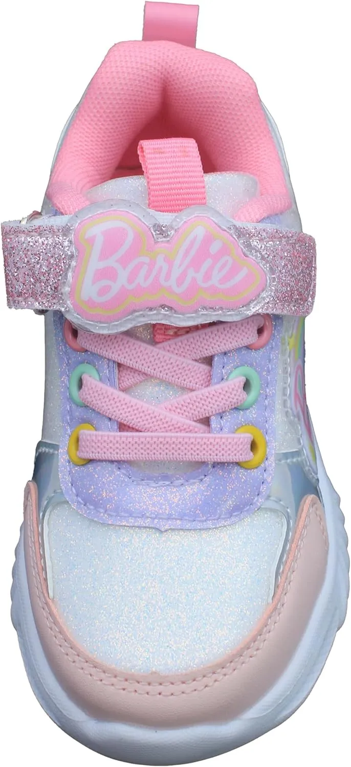 Barbie Toddler Girls' Light-Up Sneakers