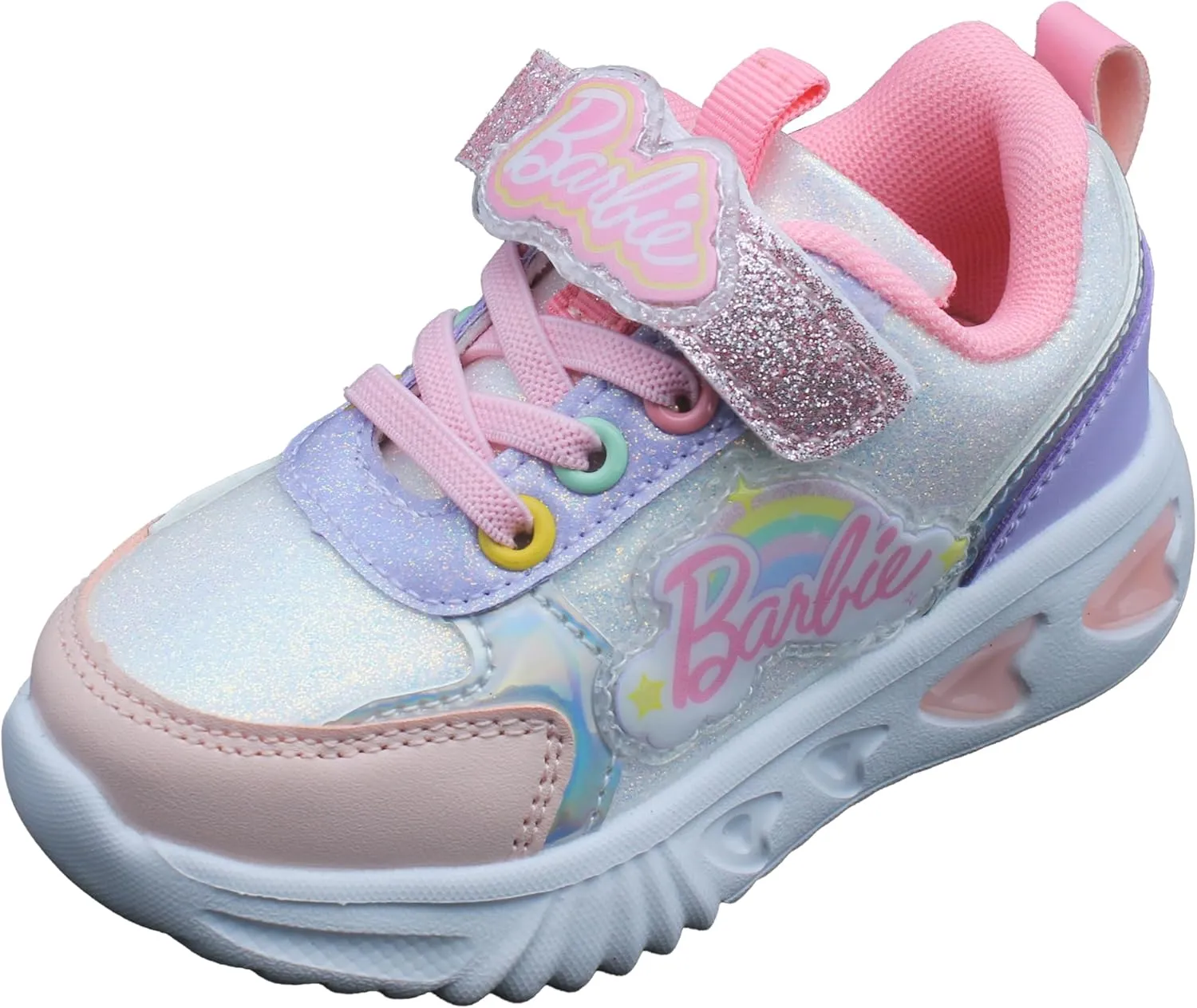 Barbie Toddler Girls' Light-Up Sneakers