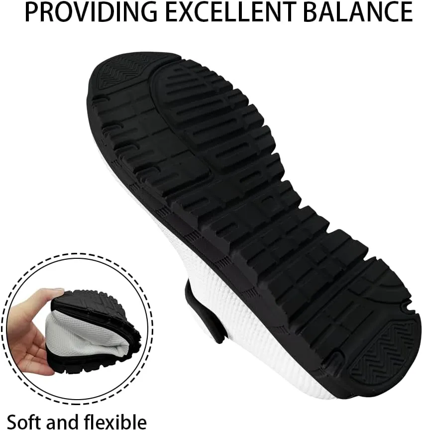 Binienty Mary Jane Shoes for Women Gothic Skull Flat Shoes Stylish Ballet Flats Youth Dressy Comfortable Daily Footwear