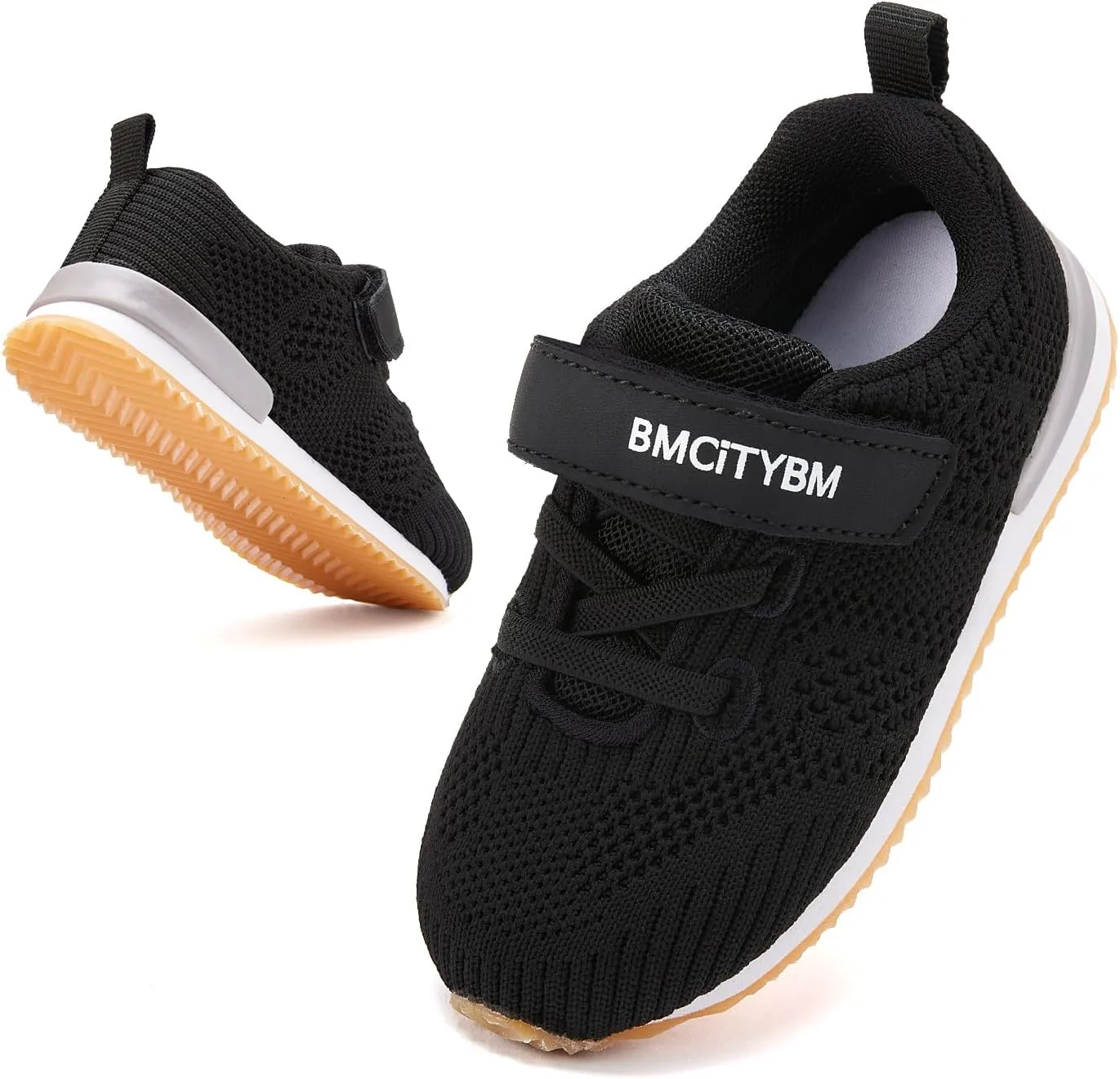 BMCiTYBM Toddler Shoes Boys Girls Barefoot Shoes Kids Breathable Sneakers Tennis Shoes for Running Walking Athletic Sports