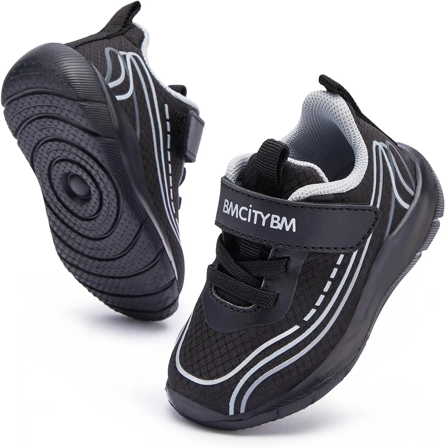 BMCiTYBM Toddler Shoes Boys Girls Walking Sneakers Running Athletic Sports Tennis Shoes