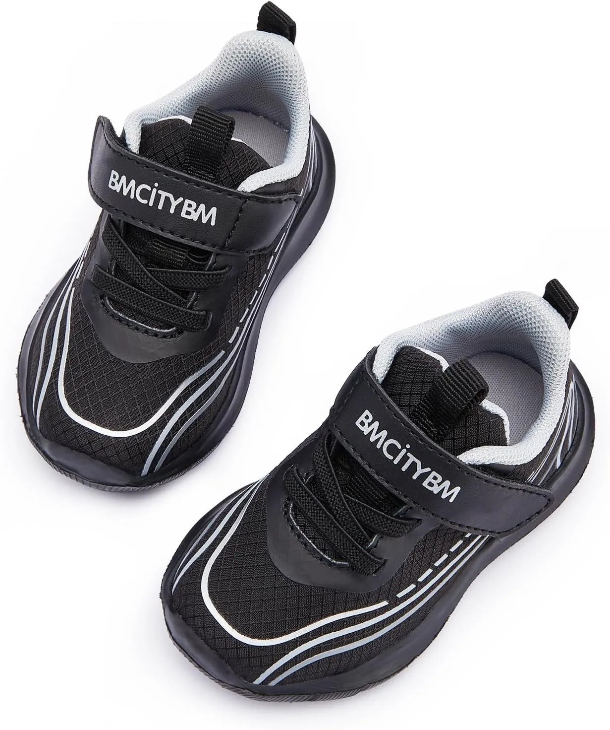 BMCiTYBM Toddler Shoes Boys Girls Walking Sneakers Running Athletic Sports Tennis Shoes