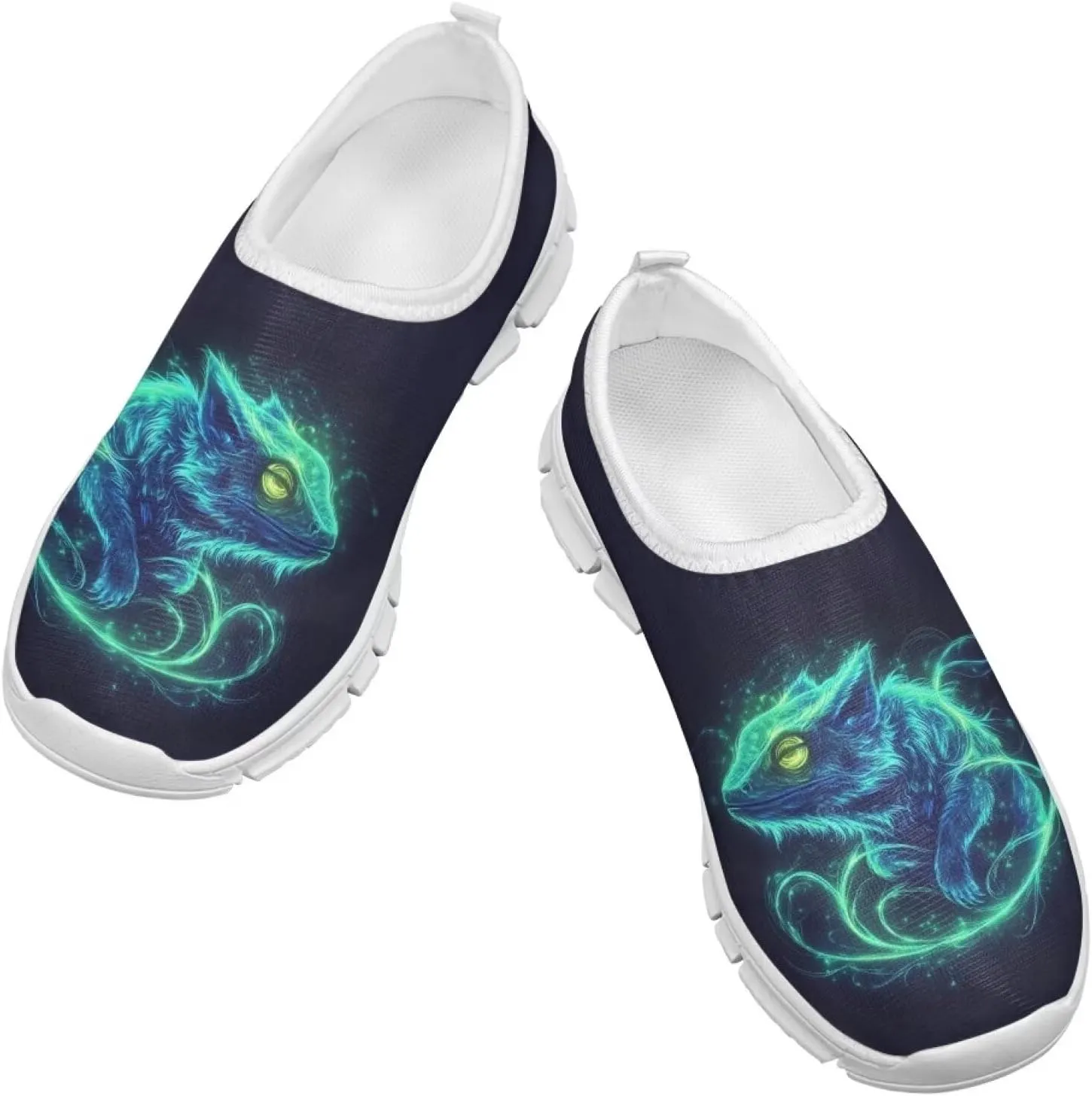 Boys Running Slip On Shoes Breathable Kids School Athletic Shoes for Travel