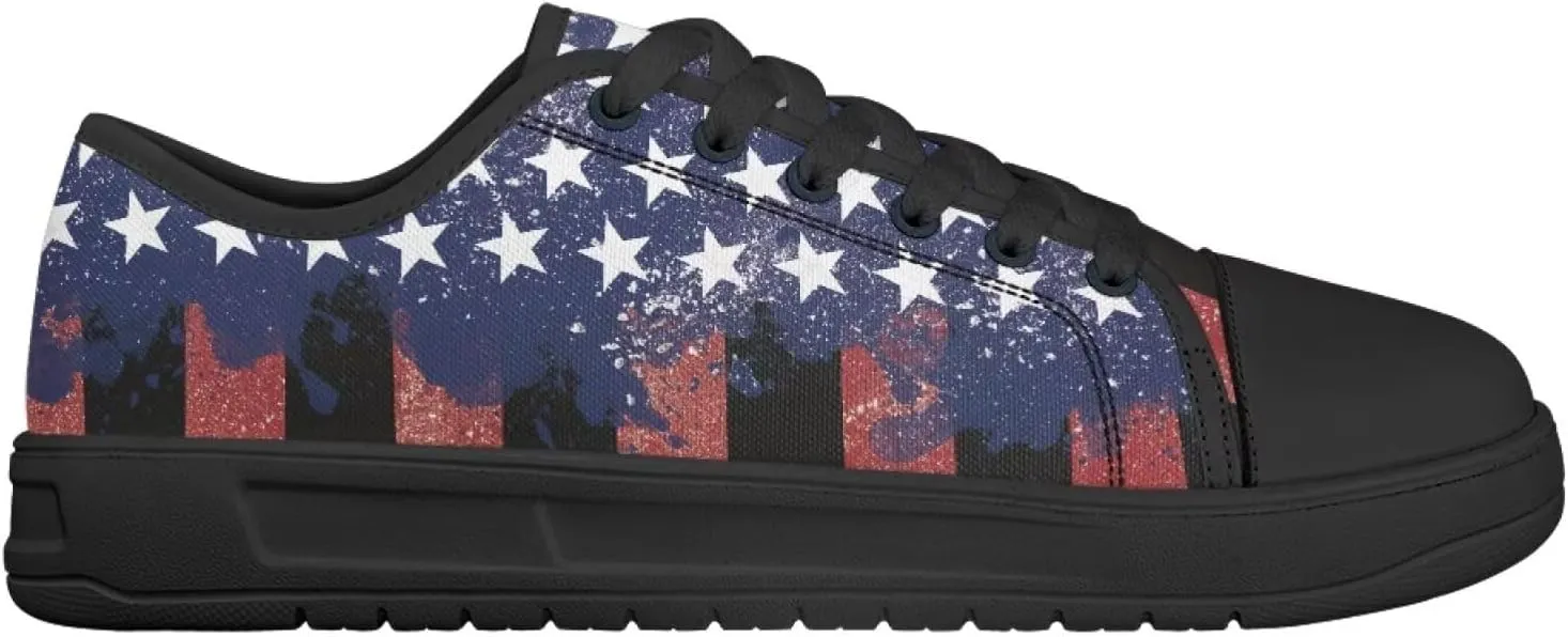 Canvas Shoes for Women Platform Sneakers Slip on Lace-up Walking Flats Outdoor Lightweight Tennis Shoe