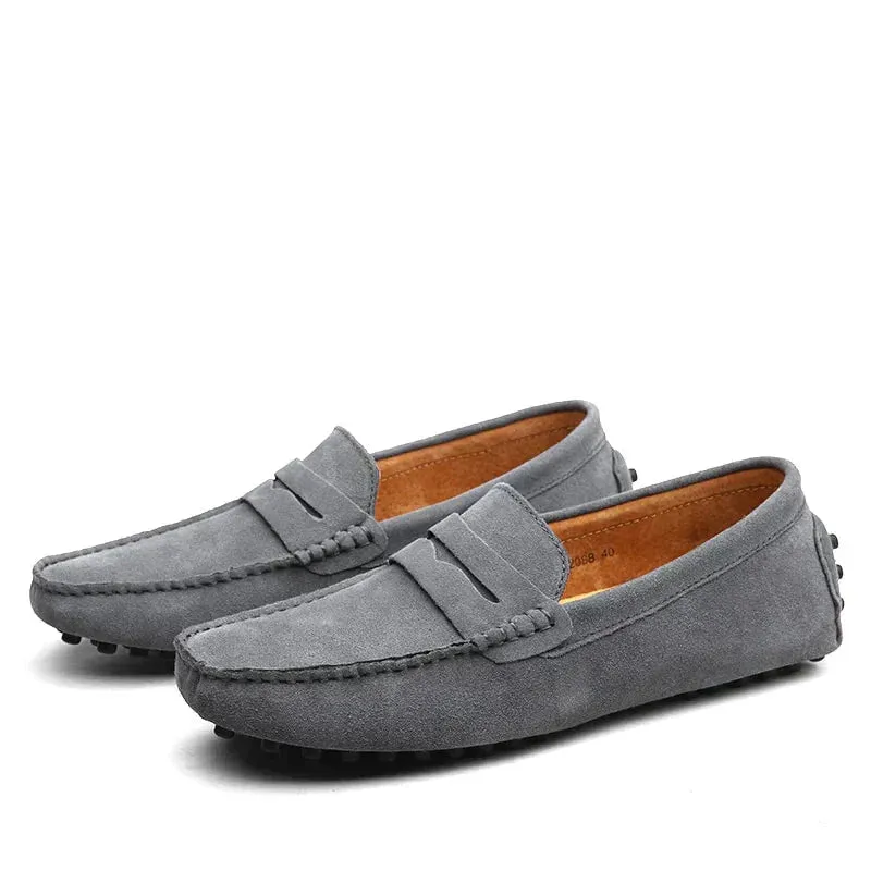 Classic and Casual Italian-Style Loafers for Men