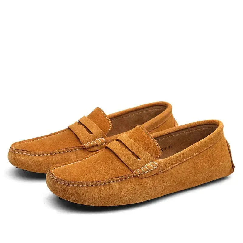 Classic and Casual Italian-Style Loafers for Men