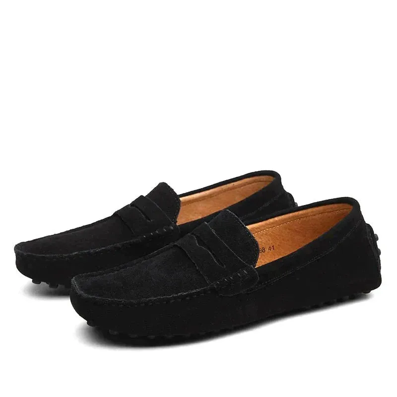 Classic and Casual Italian-Style Loafers for Men