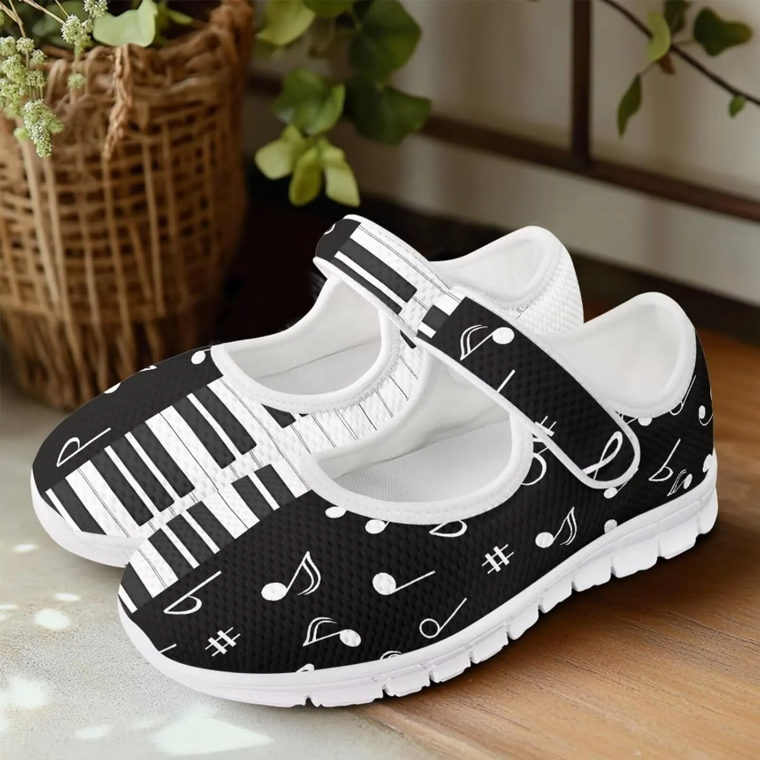 Coloranimal Flats for Women Slip On Shoes Mary Jane Shoes with Anti Skid Sole Casual Flat Shoes Dressy Comfortable Round Toe Ankle Shoes