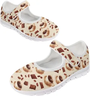 Coloranimal Mary Jane Shoes Women Casual Flat Shoes Women Dress Comfortable Mary Jane Flats Comfortable Walking Shoes Slip On Shoes Footwear