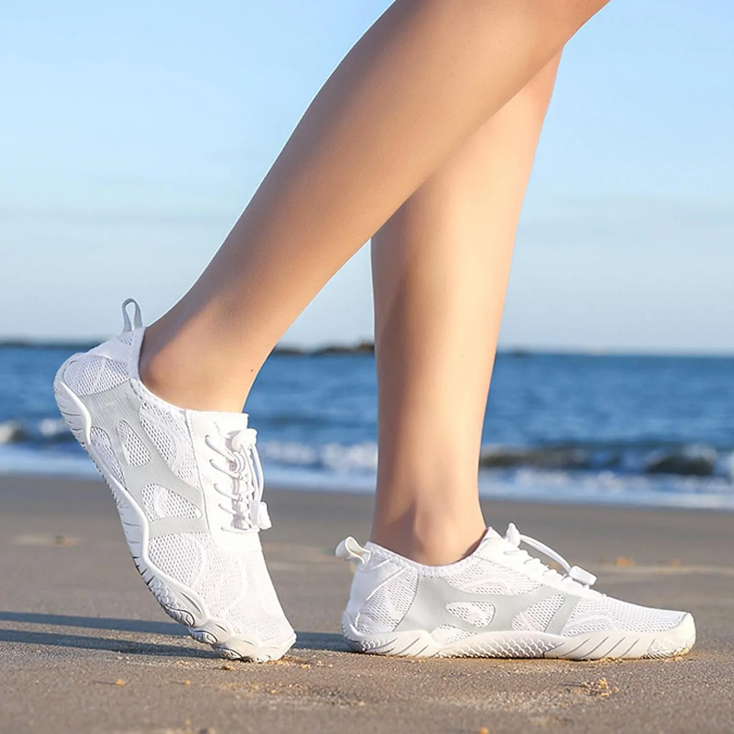 Couple Sports Shoes Outdoor Wading Non Slip Beach Diving Shoes Swimming Riding Fitness Plus Size Sneaker Men