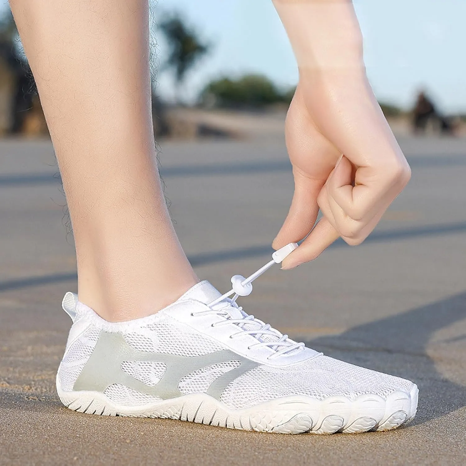 Couple Sports Shoes Outdoor Wading Non Slip Beach Diving Shoes Swimming Riding Fitness Plus Size Sneaker Men