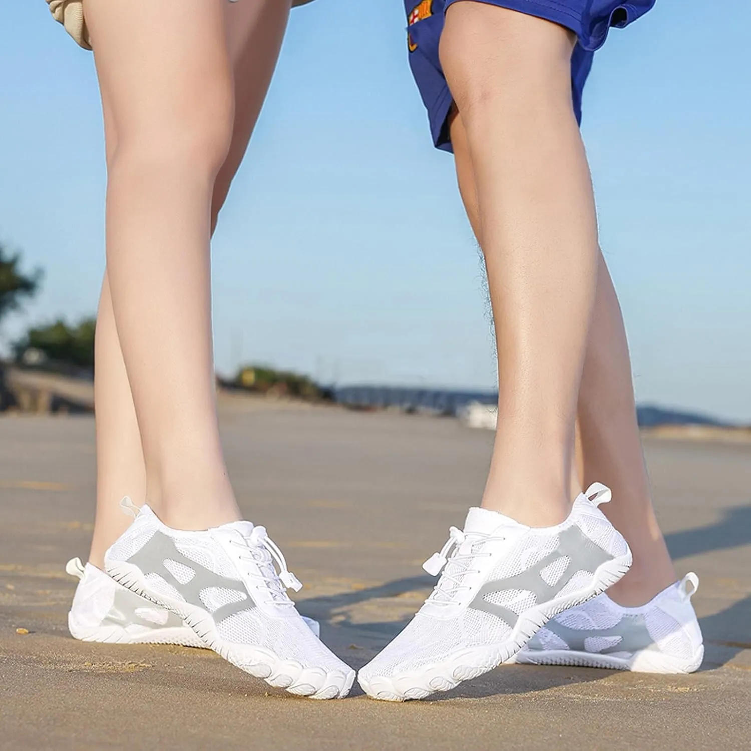 Couple Sports Shoes Outdoor Wading Non Slip Beach Diving Shoes Swimming Riding Fitness Plus Size Sneaker Men