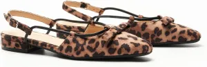 C.Paravano Women's Slingback Flats, Stylish Almond Toe Sandals, Comfortable Flats with Adjustable Strap, Dressy, Office Wear, Daily Use