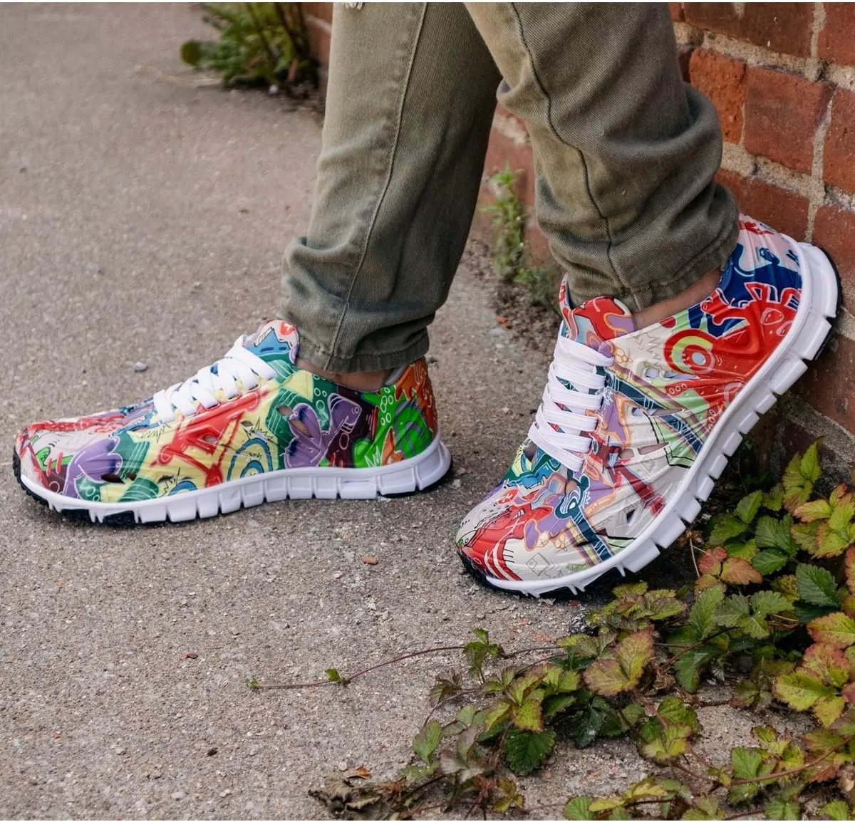Crosskix Unisex NYC Graffiti Water Shoes - Street Art-Inspired Sneakers Designed by Famous New York City Graffiti Artists