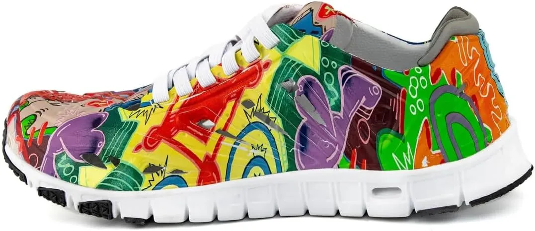 Crosskix Unisex NYC Graffiti Water Shoes - Street Art-Inspired Sneakers Designed by Famous New York City Graffiti Artists
