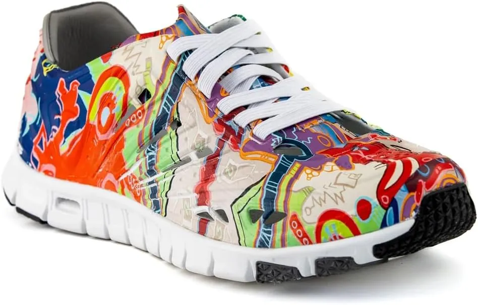 Crosskix Unisex NYC Graffiti Water Shoes - Street Art-Inspired Sneakers Designed by Famous New York City Graffiti Artists