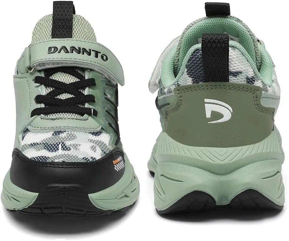 Dannto Kids Sneakers Boys Tennis Shoes Girls Running Breathable Sports Walking Athletic Shoes for Little Kid/Big Kid