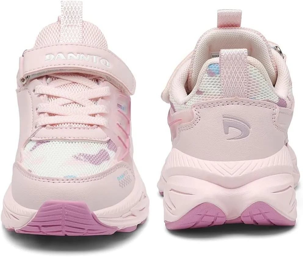Dannto Kids Sneakers Boys Tennis Shoes Girls Running Breathable Sports Walking Athletic Shoes for Little Kid/Big Kid