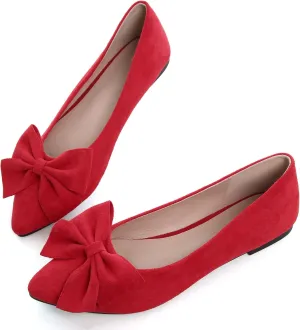 Dear Time Women's Ballet Flats Dress Ballet Shoes Slip on for Office Work Comfortable Shoes