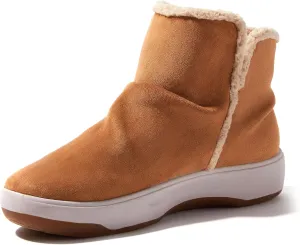 Dearfoams Women's Pine All Day Comfort and Water Resistant Ankle Boot