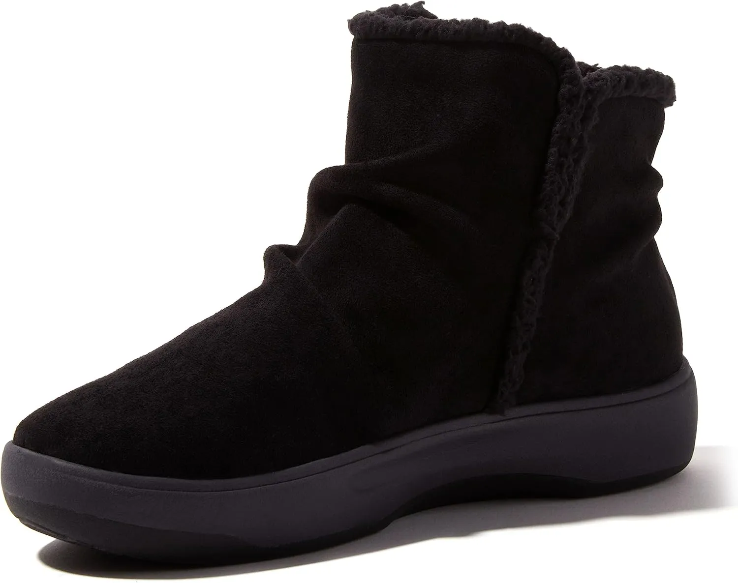 Dearfoams Women's Pine All Day Comfort and Water Resistant Ankle Boot