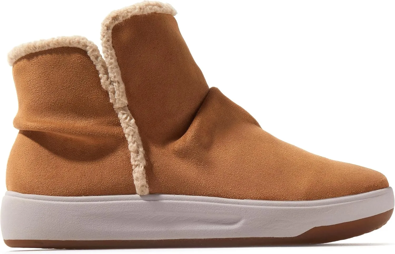 Dearfoams Women's Pine All Day Comfort and Water Resistant Ankle Boot