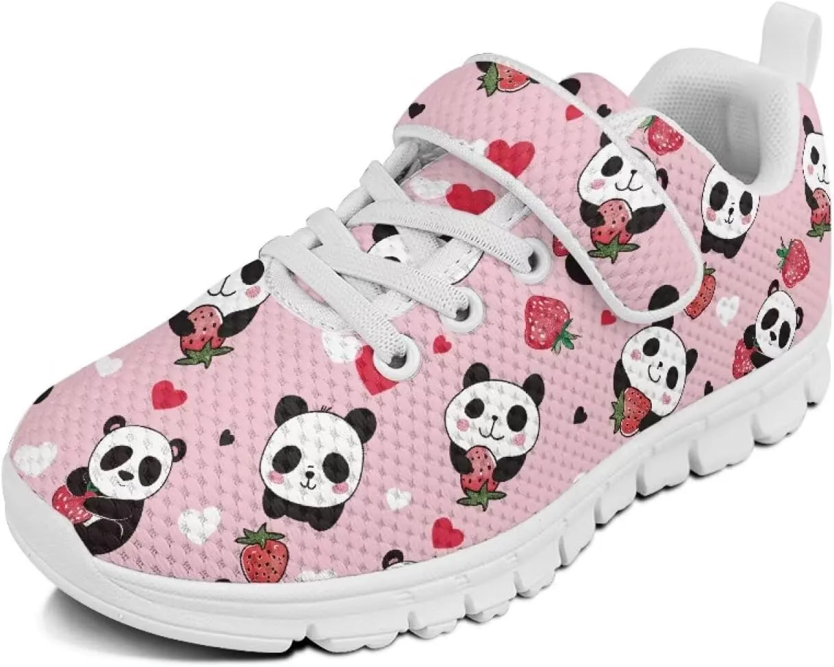 Doojoayie Athletic Shoes for Kids Girls for Active Kids Play Running Jogging Shoes