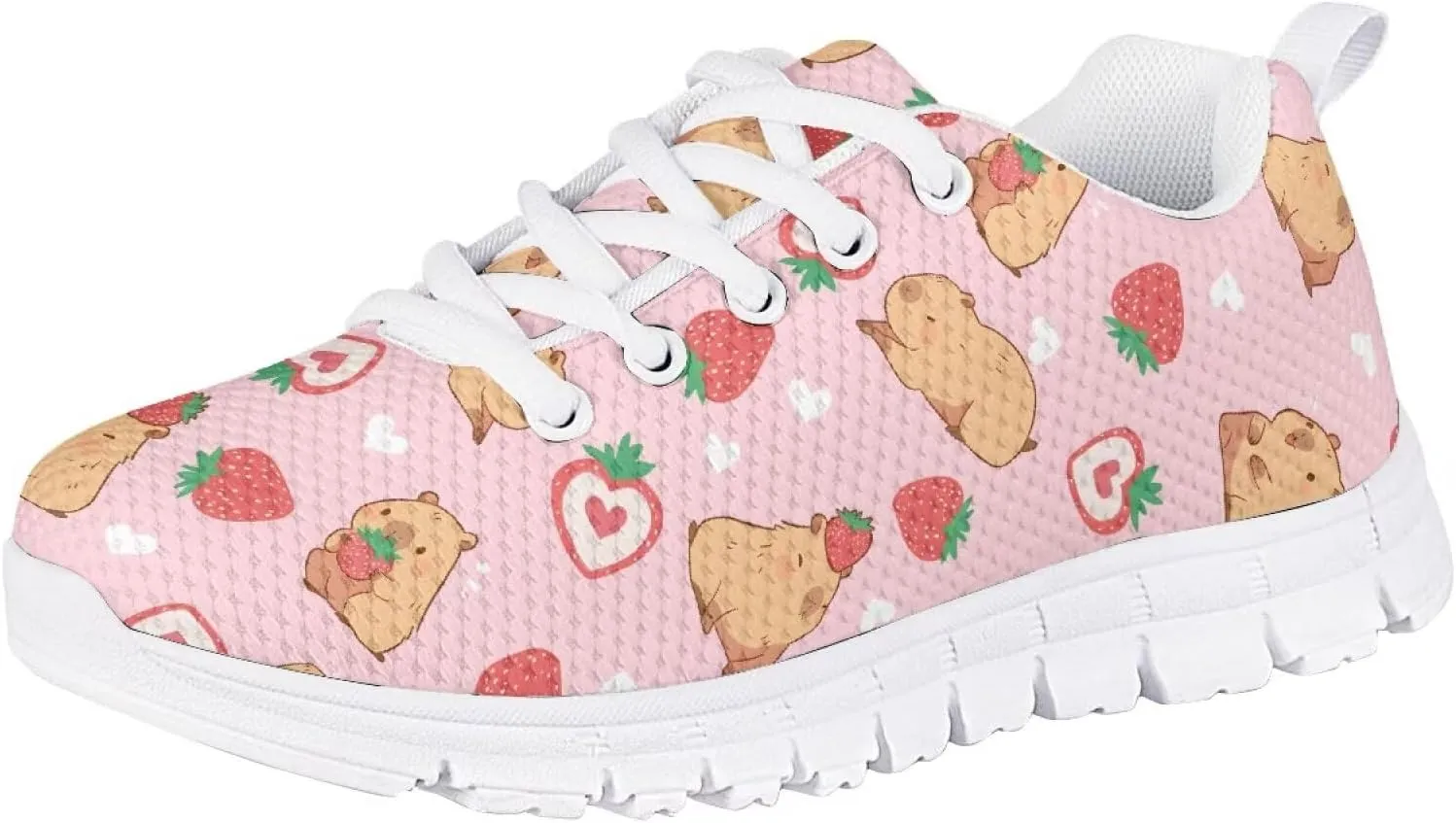 Doojoayie Little Girls Running Shoes Tennis Shoes for Kids School Casual Sneakers