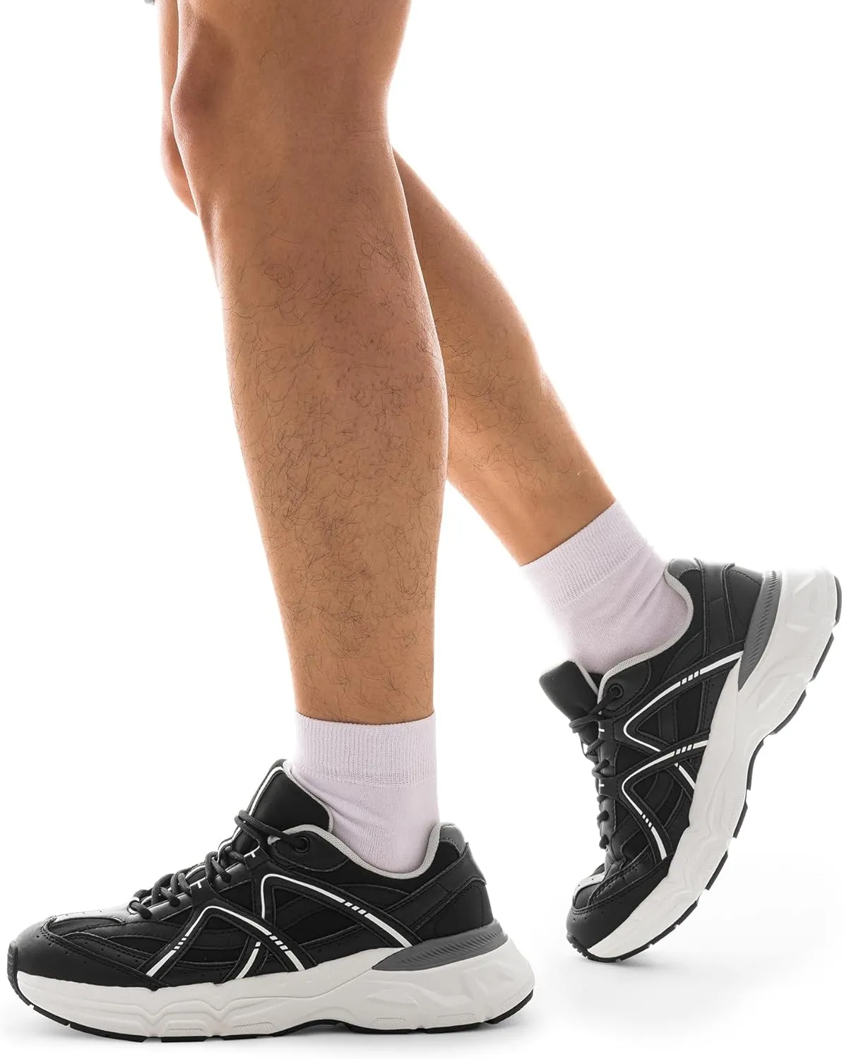 DREAM PAIRS Men's Retro Fashion Sneakers Cam Classic Y2K Chunky Comfortable Casual Lifestyle Walking Tennis Shoes