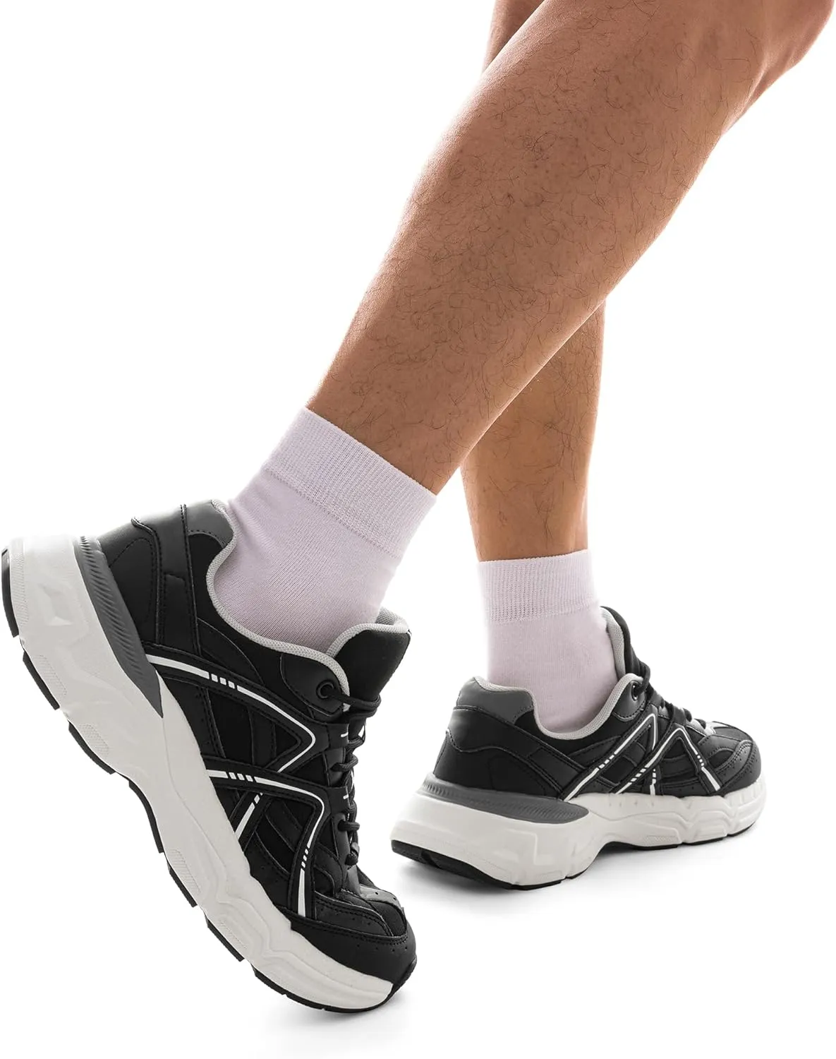 DREAM PAIRS Men's Retro Fashion Sneakers Cam Classic Y2K Chunky Comfortable Casual Lifestyle Walking Tennis Shoes