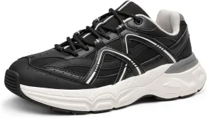 DREAM PAIRS Men's Retro Fashion Sneakers Cam Classic Y2K Chunky Comfortable Casual Lifestyle Walking Tennis Shoes