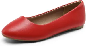 DREAM PAIRS Women's Sole-Simple Ballerina Walking Flats Shoes