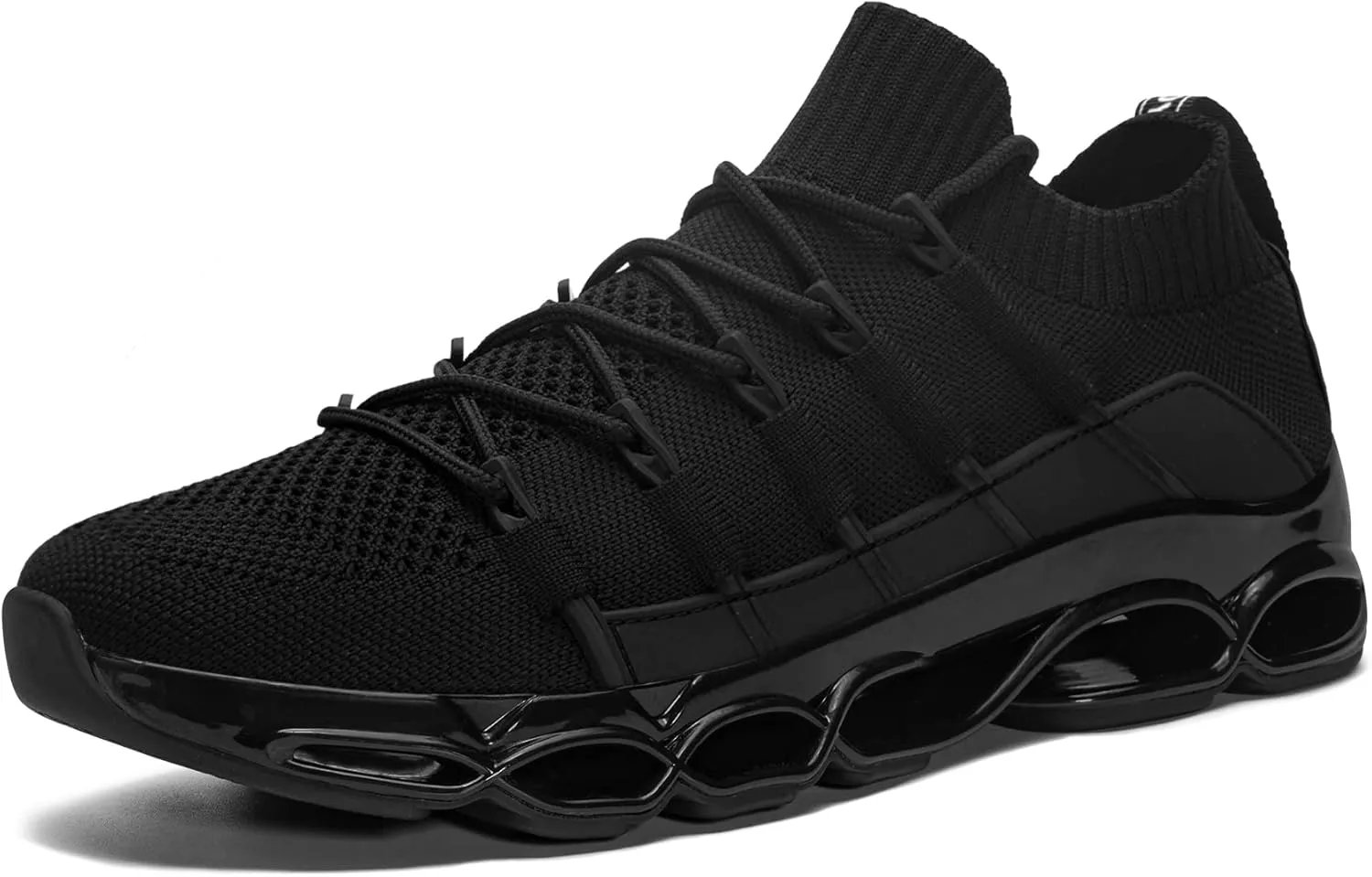 DYKHMATE Steel Toe Wide Shoes for Men Women Lightweight Safety Sneakers Fashion Work Shoes Comfortable Breathable Safety Toe Slip on Tennis Shoes