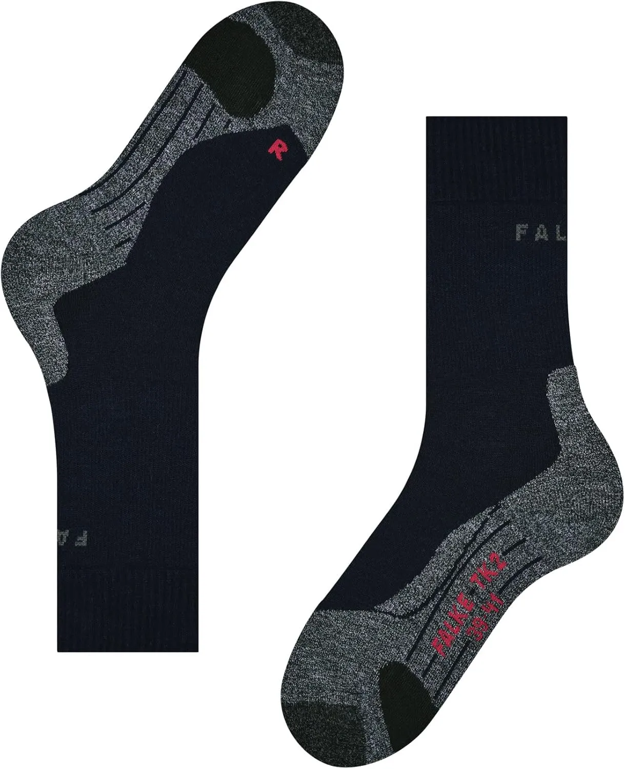 FALKE Men's TK2 Explore Hiking Socks, Medium Padding, 1 Pair