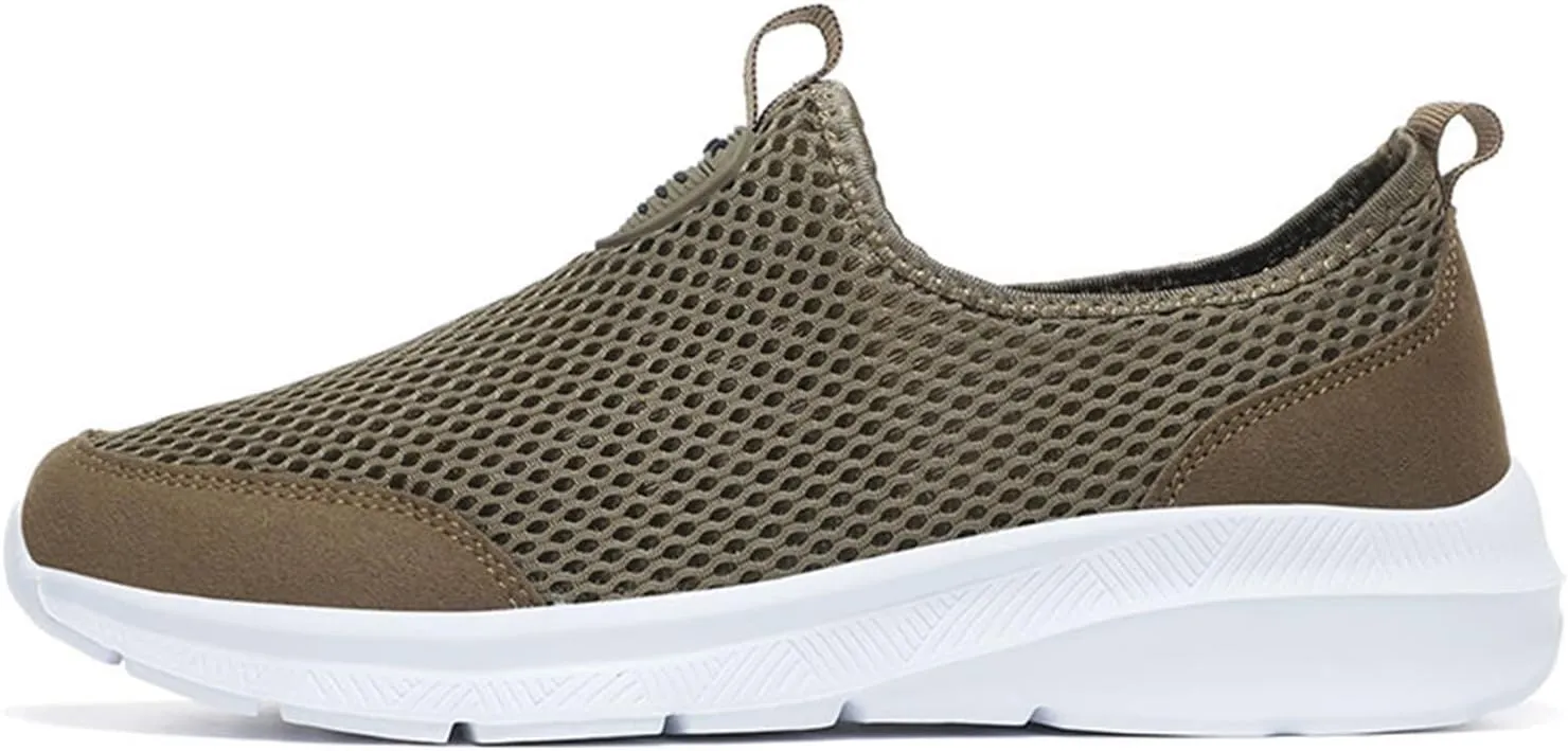 Fashion Summer Men Breathable Mesh Shallow Lace Up Casual Shoes Sneaker Storage for Men