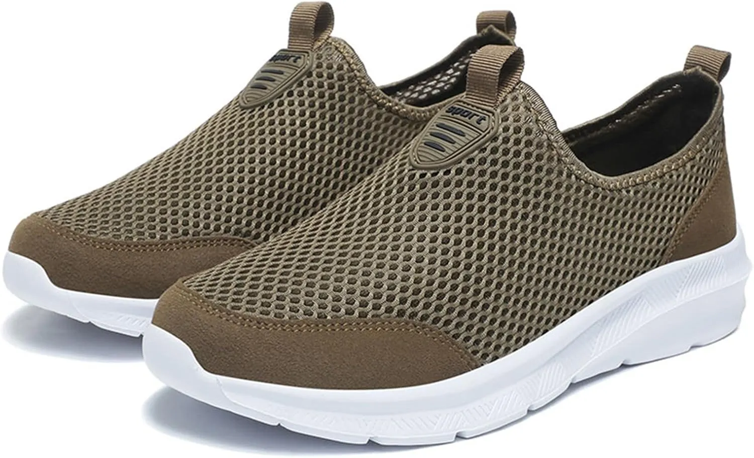 Fashion Summer Men Breathable Mesh Shallow Lace Up Casual Shoes Sneaker Storage for Men