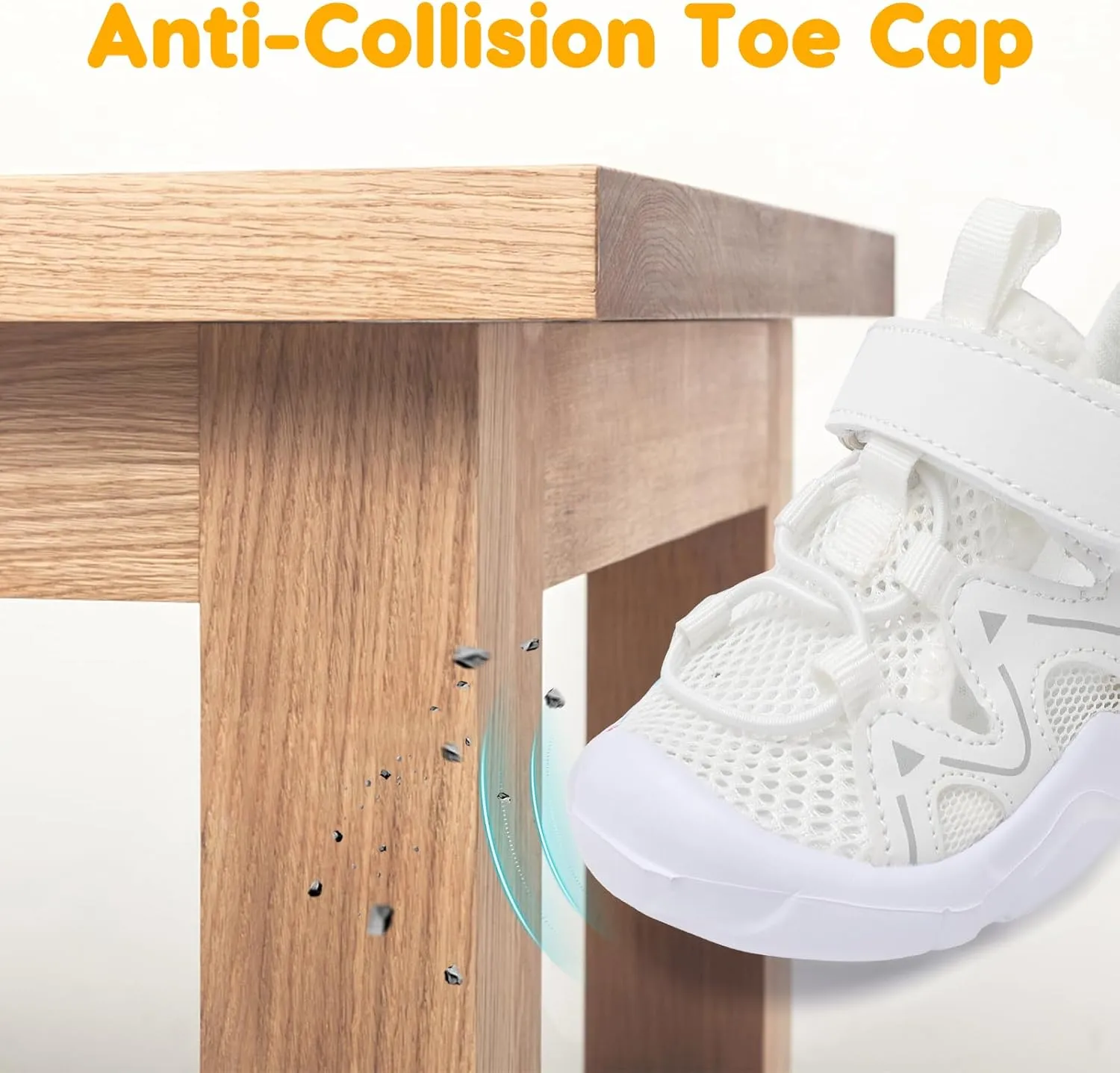 FEETCITY Wide Toddler Shoes Slip on Sneakers Boys Girls Toddler Tennis Shoes Sports Shoes Walking Shoes