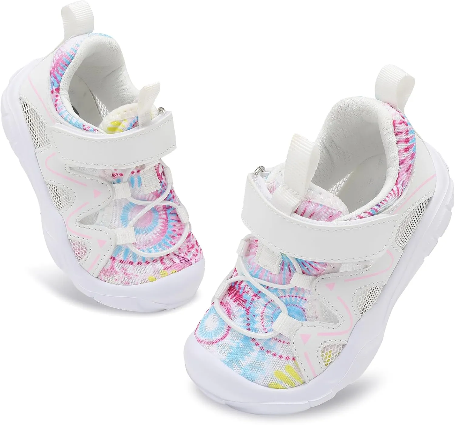 FEETCITY Wide Toddler Shoes Slip on Sneakers Boys Girls Toddler Tennis Shoes Sports Shoes Walking Shoes