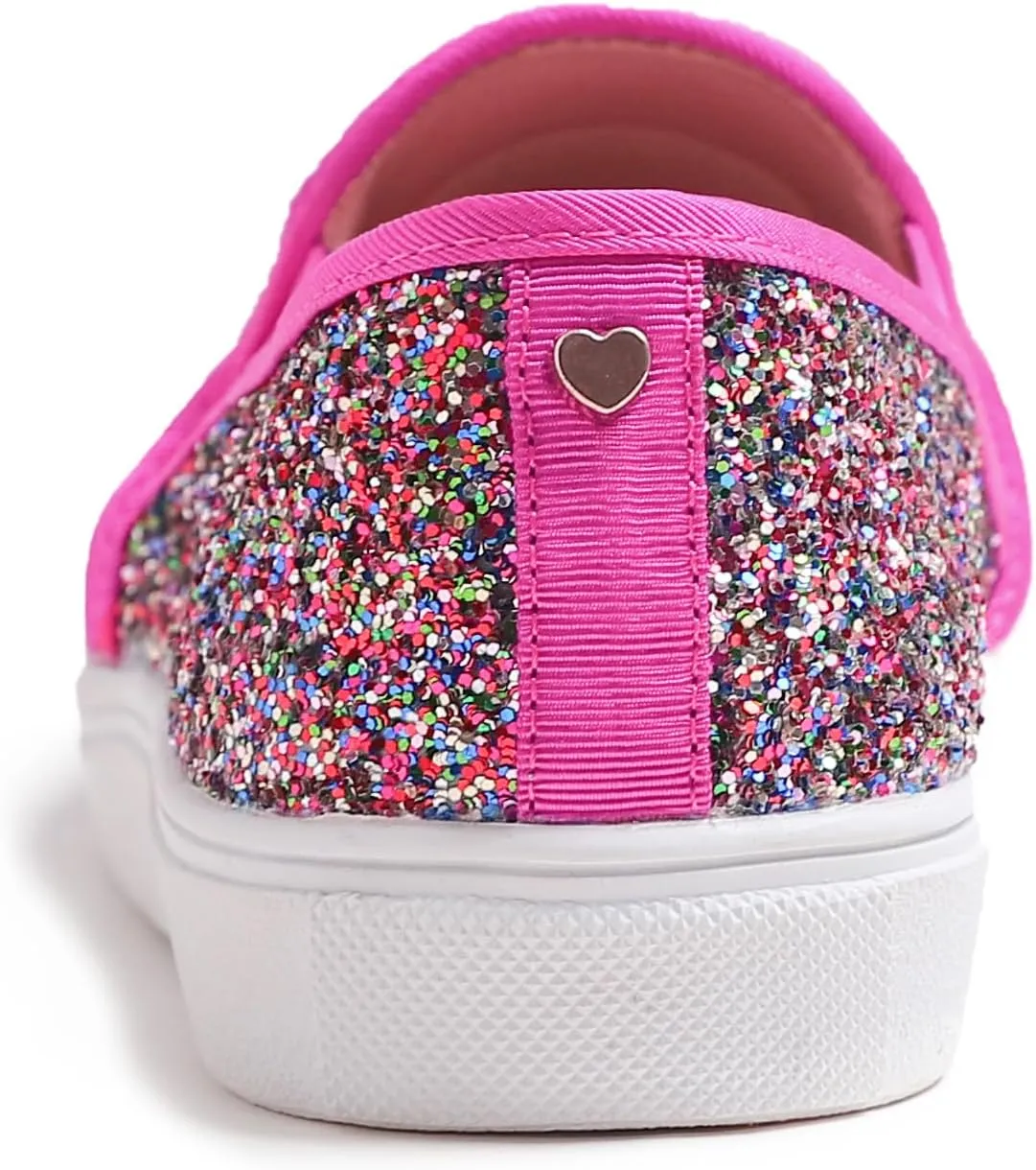FEVERSOLE Women's Fashion Slip-On Sneaker Casual Flat Loafers