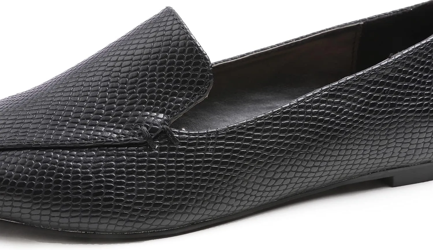 FEVERSOLE Women's Loafer Flat Pointed Fashion Slip On Comfort Driving Office Shoes
