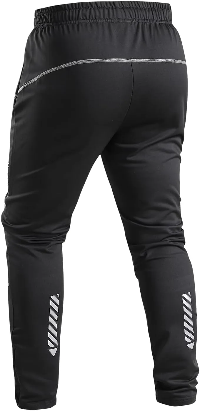FORBEMK Men's Cycling Bike Pants Quick-Dry Windproof Outdoor Mountain Bike Athletic Sweatpants for Running Hiking Gear