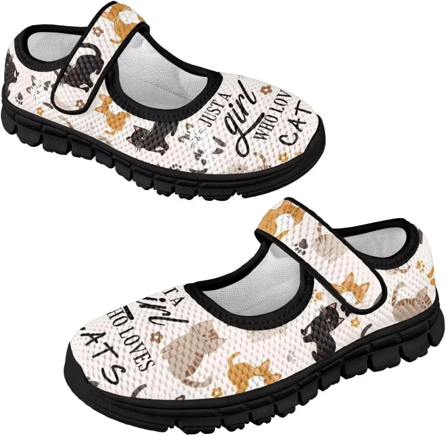 Forchrinse Colorful Tie Dye Girls and Toddler Girls Mary Jane Sneaker Lightweight Flat Shoes Anti-Slip School Uniform Shoes with EVA Sole
